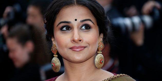 Jury Member actress Vidya Balan poses on the red carpet as she arrives for the screening of the film