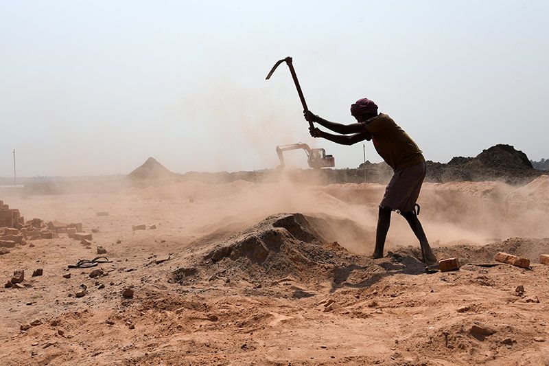 At least 10 million labourers in India are employed in the unorganised brick kiln industry, toiling under inhuman working conditions.