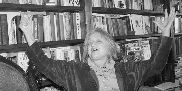 Betty Friedan, women's liberation movement pioneer and author of 'The Feminine Mystique'.