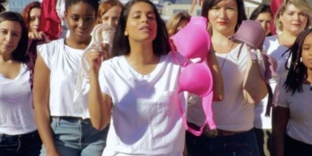 Lilly Singh is tossing her bra to support other women