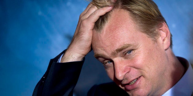 Director Christopher Nolan arrives for the premiere of the film