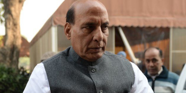 File photo of Indian Home Minister Rajnath Singh.