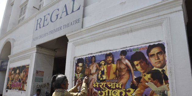 Regal Theatre, the 85-year-old iconic cinema in the heart of Delhi, shut its doors to moviegoers on Thursday, on March 30, 2017 in New Delhi, India.