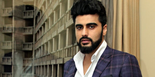 NEW DELHI, INDIA - AUGUST 29: Bollywood actor Arjun Kapoor poses for photograph on August 29, 2017 in New Delhi, India. (Photo by Shivam Saxena/Hindustan Times via Getty Images)