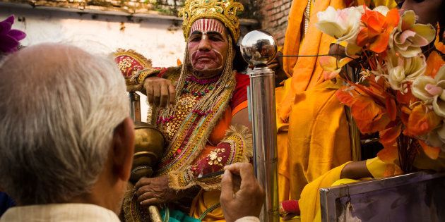 Ram Navami is a Hindu festival, celebrating the birth of Lord Rama to King Dasharatha of Ayodhya.