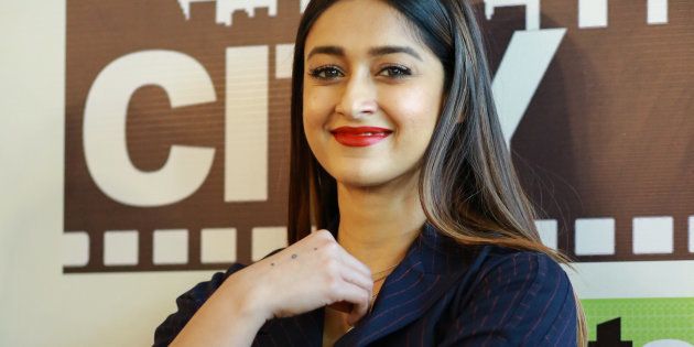 NEW DELHI, INDIA - MARCH 9: Bollywood actor Ileana D'Cruz at HT Office during promotions of the film Raid on March 9, 2018 in New Delhi, India. (Photo by Amal KS/Hindustan Times via Getty Images)