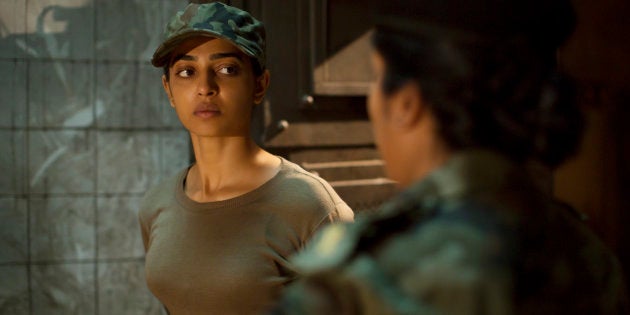 Radhika Apte in a still from 'Ghoul'