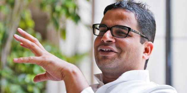 Prashant Kishor, political strategist of India's main opposition Congress party.