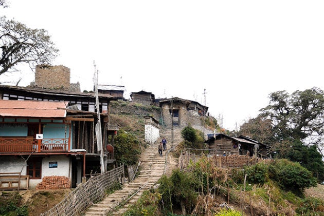 Ruins of the timeless Dzong.