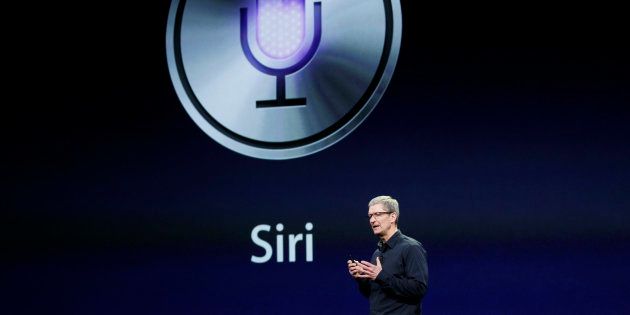 CEO Tim Cook talks about Siri
