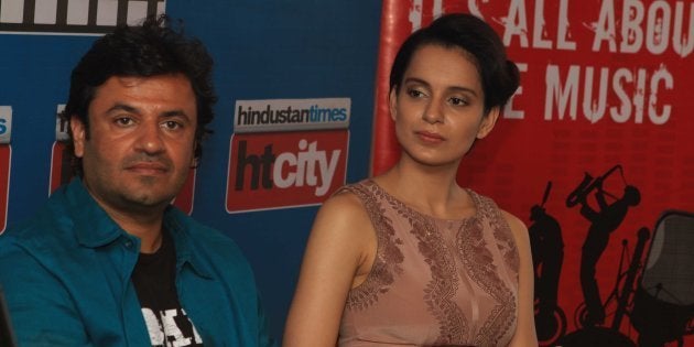 File picture of Vikas Bahl and Kangana Ranaut.