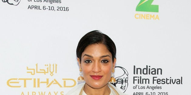 HOLLYWOOD, CALIFORNIA - APRIL 06: Sandhya Mridul arrives for the 14th Indian Film Festival Of Los Angeles - Opening Night Red Carpet at ArcLight Hollywood on April 6, 2016 in Hollywood, California. (Photo by Gabriel Olsen/FilmMagic)