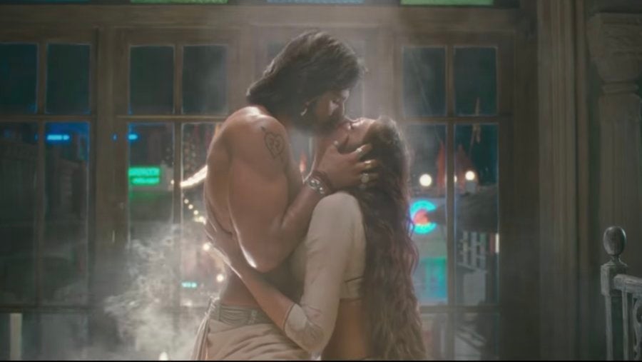 Ranveer Singh and Deepika Padukone in Ram-Leela