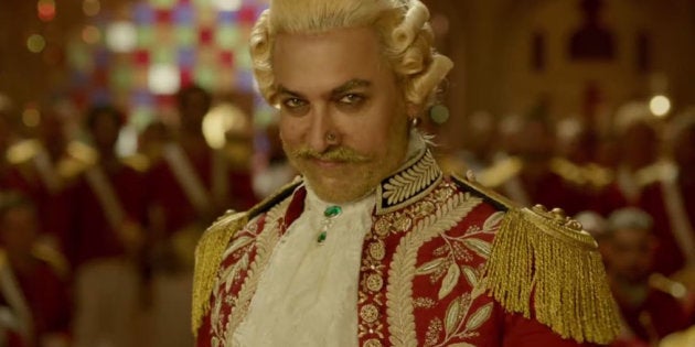 A still from YRF's Thugs of Hindostan