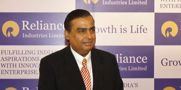 India's Reliance Industries Chairman Mukesh Ambani