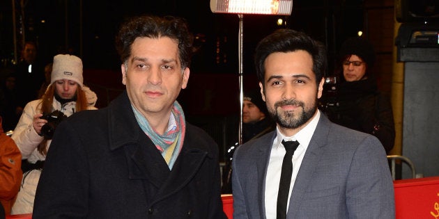 A 2013 photo of Danis Tanovic (left) with Emraan Hashmi.