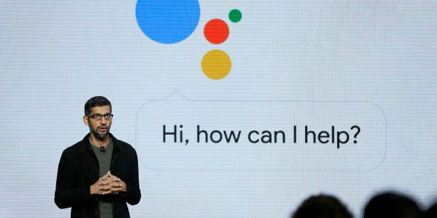 Google CEO Sundar Pichai talks about the new Google Assistant