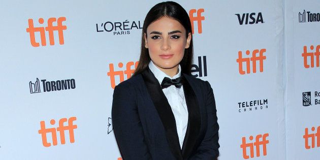 Actor Radhika Madan attends the Midnight Madness red carpet 'The Man Who Feels No Pain' premiere during the Toronto International Film Festival at Ryerson Theatre earlier this year