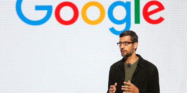 Google CEO Sundar Pichai speaks during the presentation of new Google hardware in San Francisco, California, U.S. October 4, 2016. REUTERS/Beck Diefenbach