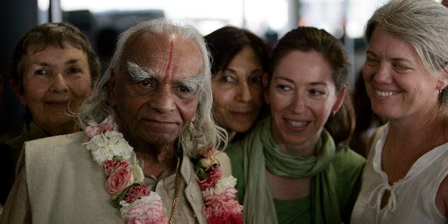Yoga master B.K.S. Iyengar.