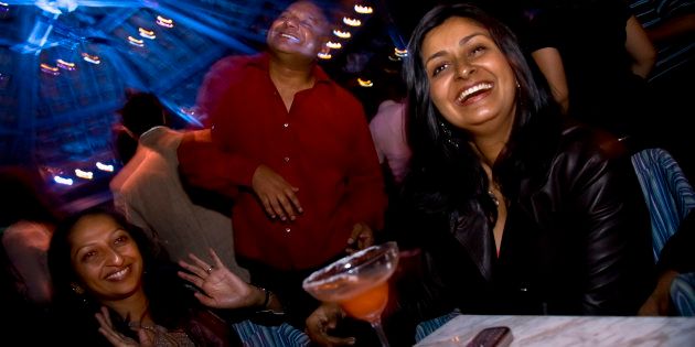 IT consultant, Bejoy George with his wife, Bina and friends enjoy a night out at a club in Bangalore. Image used for representative purpose only.