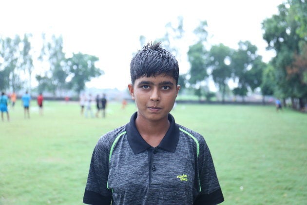 Aneybai, 15, has played the Subroto Cup in 2016.