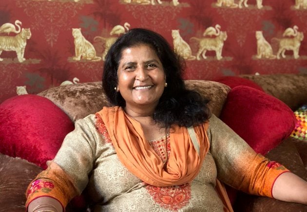 Chauhan's aunt Sudha.