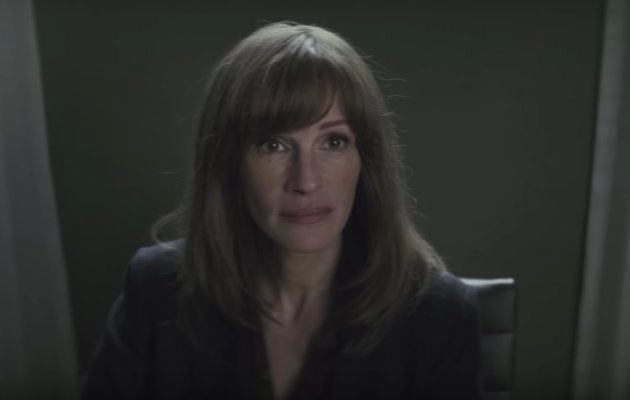 Julia Roberts in a still from Homecoming.