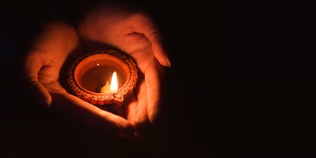 Diyas are safer for the environment and make your home look beautiful.