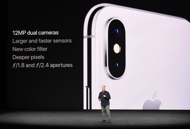 Phil Schiller, senior vice president of worldwide marketing at Apple Inc., speaks about iPhone X.