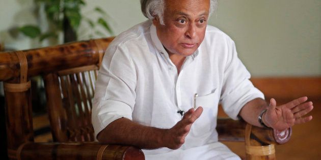 Jairam Ramesh speaks during an interview with Reuters at his office in New Delhi May 1, 2014.
