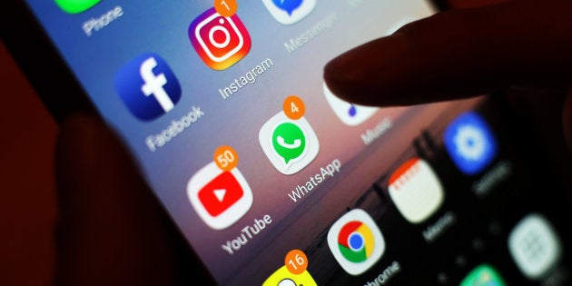 Representational image of social media applications. The Indian government is using a software called AASMA to track the social media posts of people in real time around the clock, and perform sentiment analysis, to track citizens.