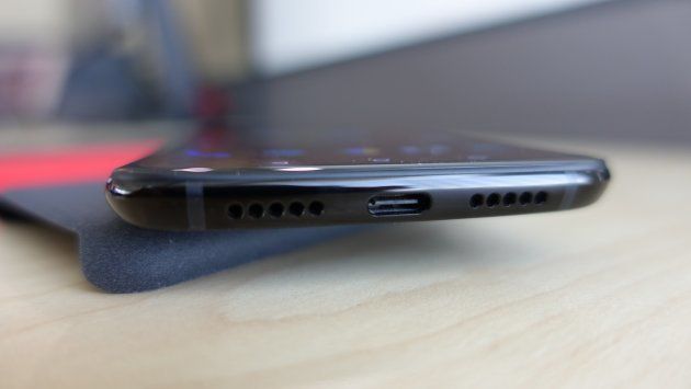The OnePlus 6T only has a USB-C port, and no headphone jack. But it does come with an adaptor so you can connect your headphones if needed.