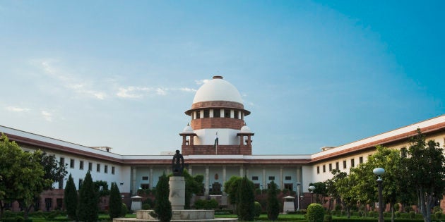 'Facade of Supreme Court, India.'