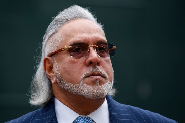 Vijay Mallya, founder and chairman of Kingfisher Airlines Ltd., stands outside Westminster Magistrates' Court after it was evacuated in London, U.K., on Monday, Dec. 4, 2017.