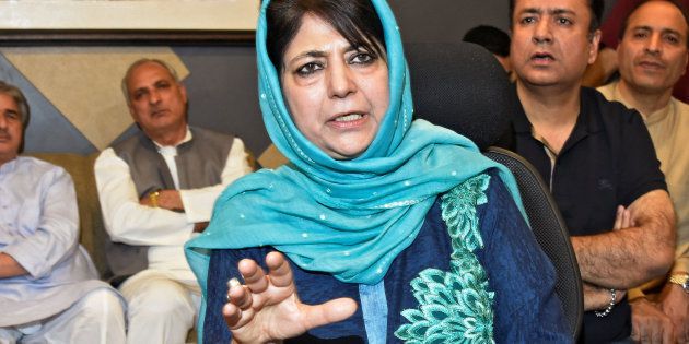 A file photo of Mehbooba Mufti, former Jammu and Kashmir chief minister.