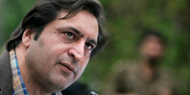 A file photo of Sajjad Lone.