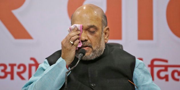 A file picture of Bharatiya Janata Party (BJP) President Amit Shah.