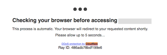 A pop-up message from Cloudflare on an official Taliban website. Cloudflare secures the site to help...