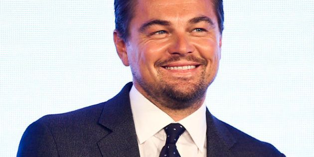 BEIJING, CHINA - MARCH 20: (CHINA OUT) Actor Leonardo DiCaprio attends 'The Revenant' press conference at Park Hyatt Hotel on March 20, 2016 in Beijing, China. (Photo by VCG/VCG via Getty Images)
