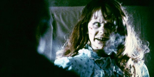 American actress Linda Blair on the set of The Exorcist, based on the novel by William Peter Blatty and directed by William Friedkin. (Photo by Warner Bros. Pictures/Sunset Boulevard/Corbis via Getty Images)