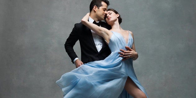 Robert Fairchild and Tiler Peck of New York City Ballet.