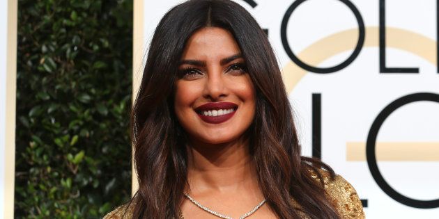 BEVERLY HILLS, CA - JANUARY 08: poses Priyanka Chopra at the 74th Annual Golden Globe Awards at The Beverly Hilton Hotel on January 8, 2017 in Beverly Hills, California. (Photo by Steve Granitz/WireImage)