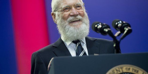 David Letterman (pictured in May 2016) called on Democrats to get a backbone and fight back against the new president.