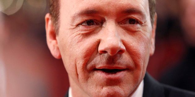 Actor Kevin Spacey arrives on the red carpet for the screening of the movie 'Margin Call' at the 61st Berlinale International Film Festival in Berlin February 11, 2011. REUTERS/Christian Charisius (GERMANY - Tags: ENTERTAINMENT)