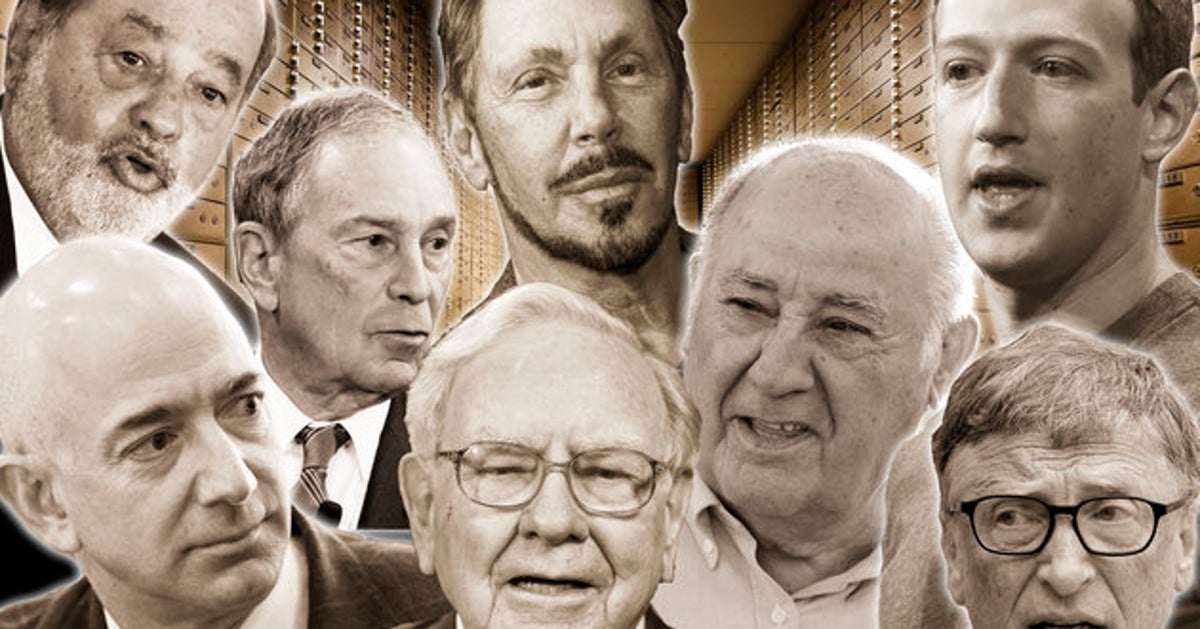 These 8 Men Have As Much Money As Half The World | HuffPost Business