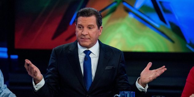 NEW YORK, NY - JANUARY 17: Fox Host Eric Bolling sits on the panel of Fox News Channel's 'The Five' as pundit Bob Beckel rejoins the show at FOX Studios on January 17, 2017 in New York City. Ê (Photo by Roy Rochlin/Getty Images)
