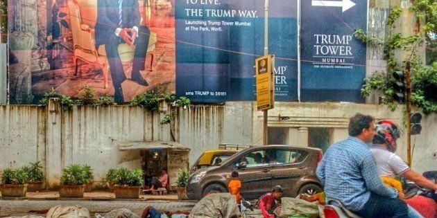 This Photo Of A Trump Billboard In Mumbai Is Real, And So Is The Dark ...