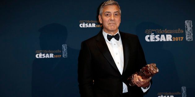 George Clooney took on President Donald Trump once again on Friday.