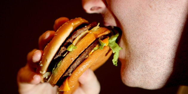 Generic shots of a Big Mac burger from a McDonalds restaurant. PRESS ASSOCIATION Photo. Picture date: Monday November5, 2007. See PA Story. Photo credit should read: Steve Parsons/PA Wire